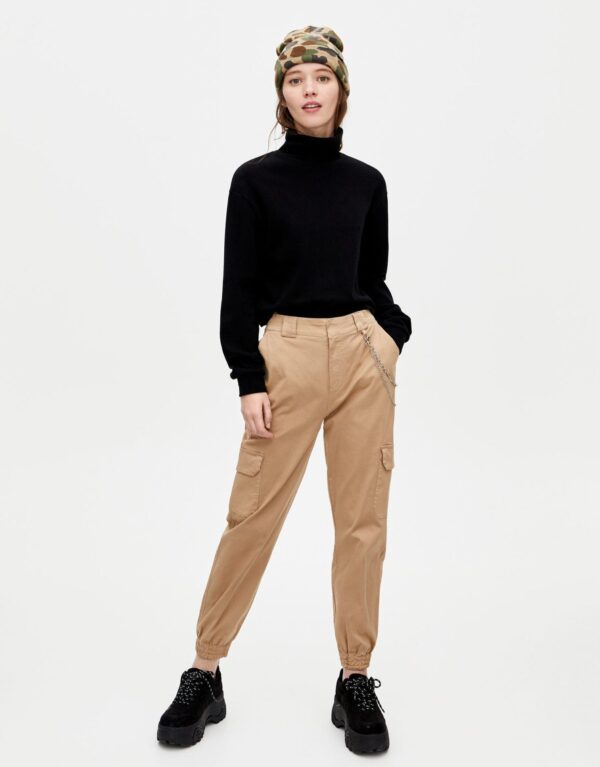 Cargo Chino Trousers - Image 2