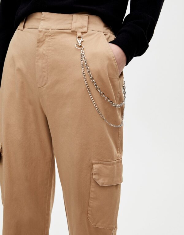 Cargo Chino Trousers - Image 3