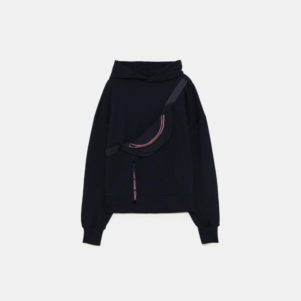 Sweatshirt With Belt Bag - Image 2